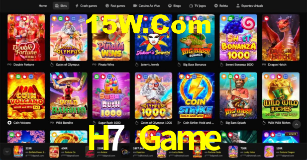 H7 Game: A Experiência de Casino com Jogos de Mesa ao Vivo